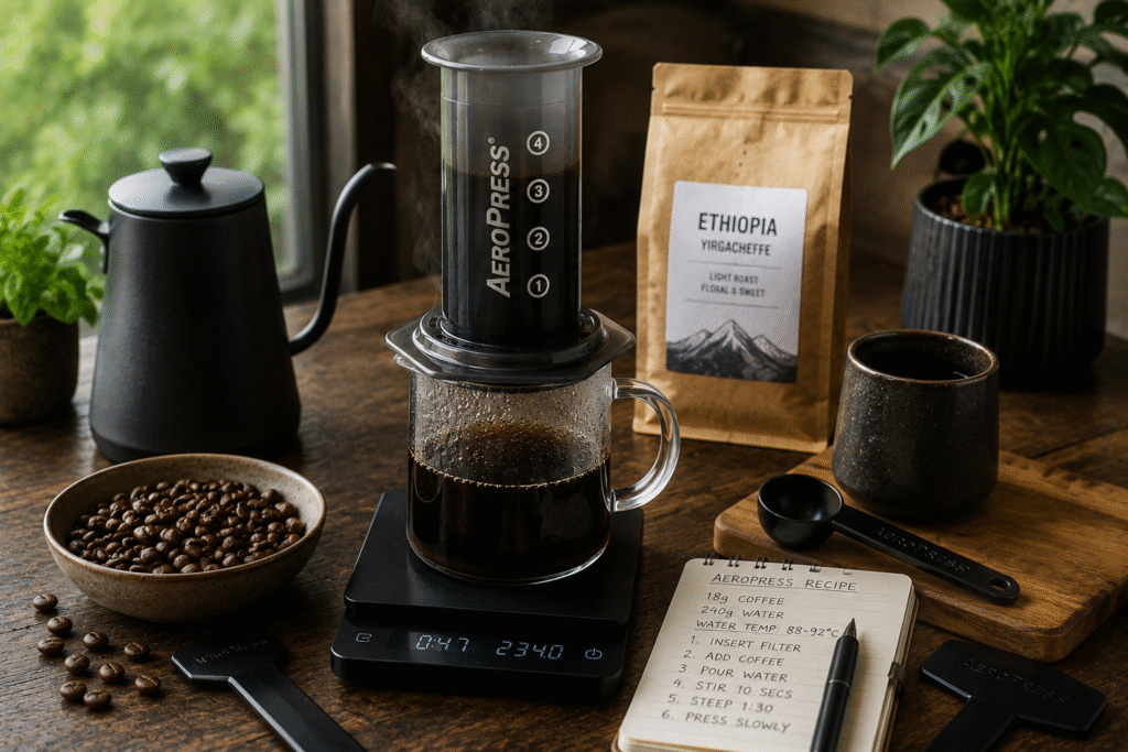 AeroPress Brewing Tips for Cleaner and Sweeter Coffee