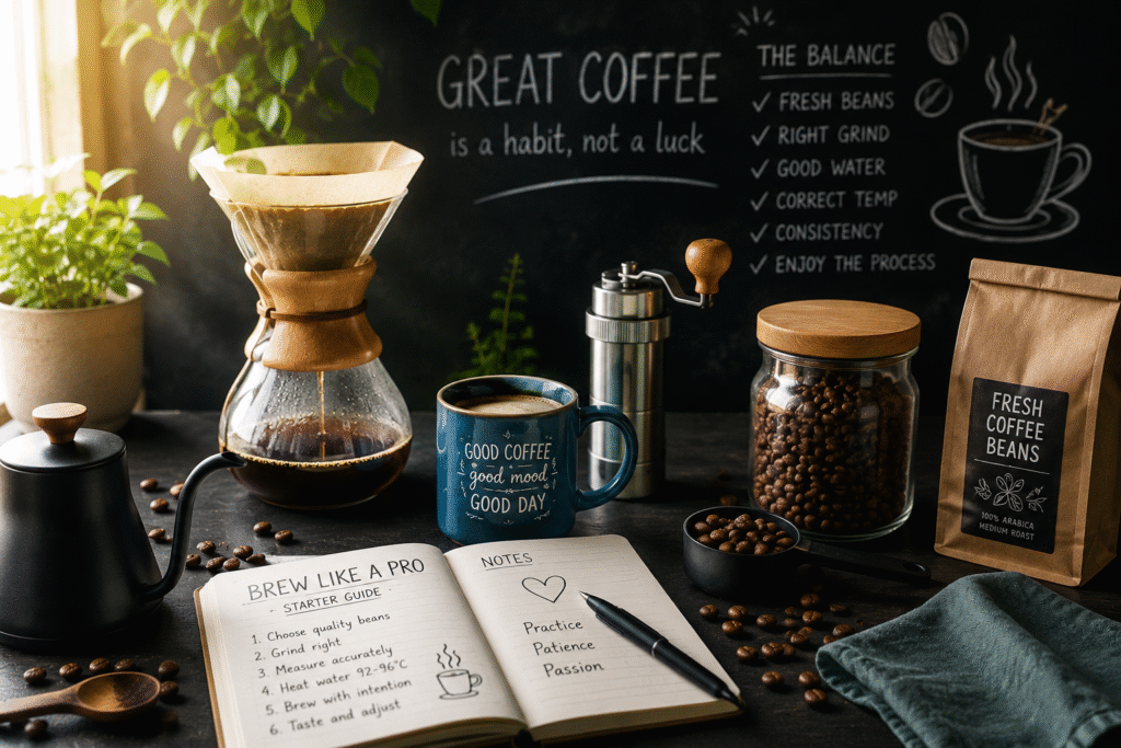 Beginner’s Guide to Brewing Coffee Like a Professional Barista