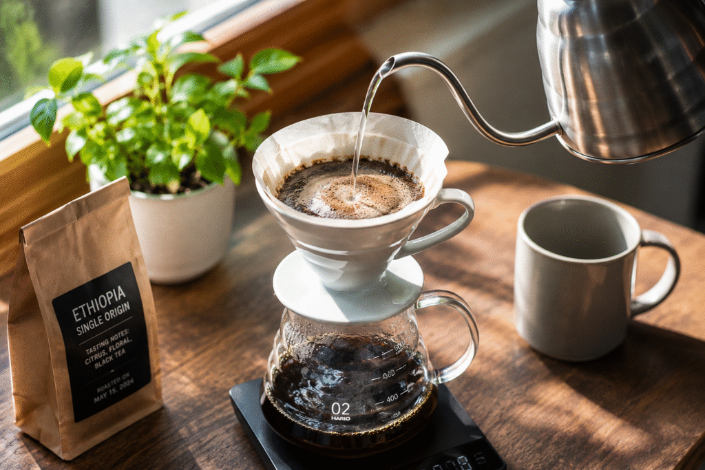 How Water Temperature Changes the Taste of Coffee