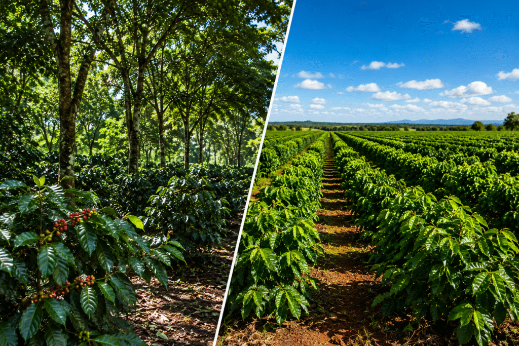 Shade-Grown Coffee vs. Sun-Grown Coffee: What’s the Difference?