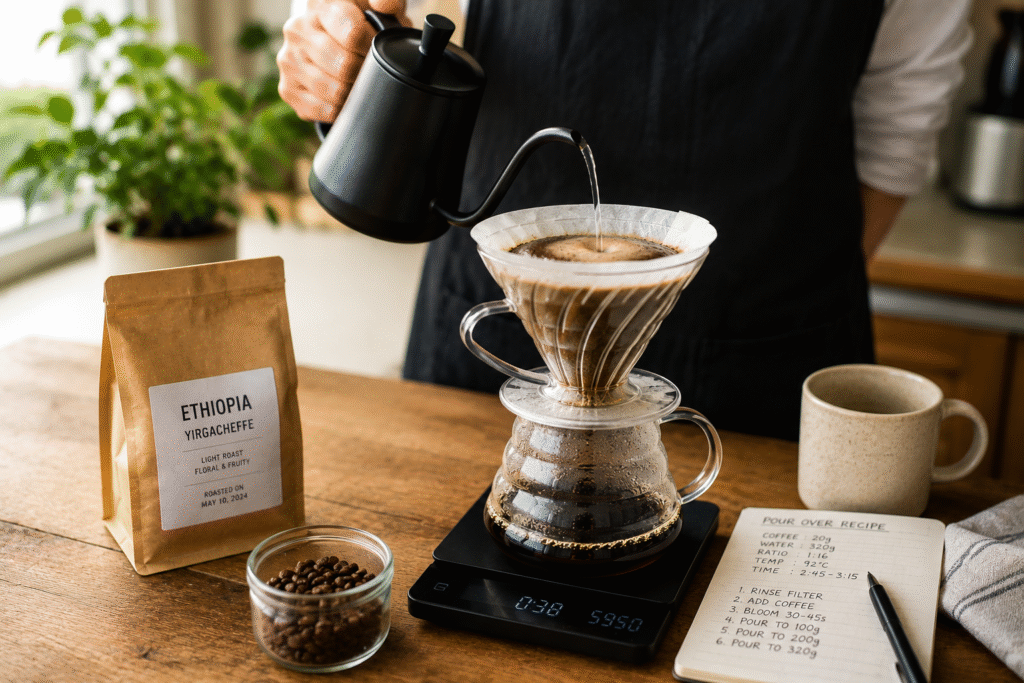 Step-by-Step Pour Over Coffee Guide for Beginners