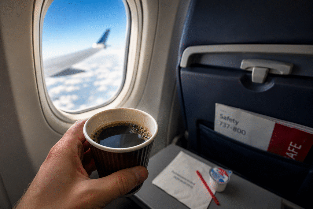 Why Coffee Tastes Different on Airplanes: The Strange Science of Altitude and Flavor