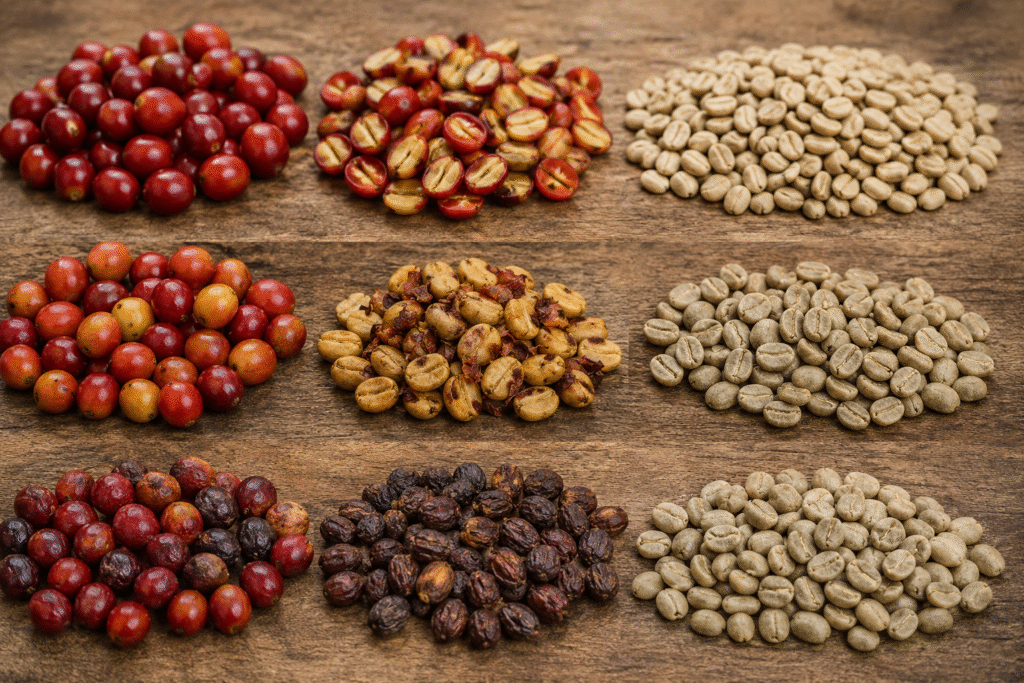 Coffee Processing Methods Explained: Washed, Natural, and Honey Process